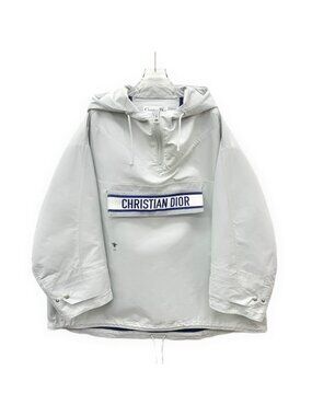 Dior grey-white hooded jacket